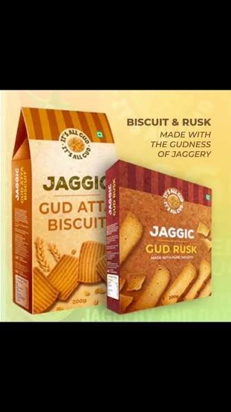 Jaggic Gud Atta Biscuit