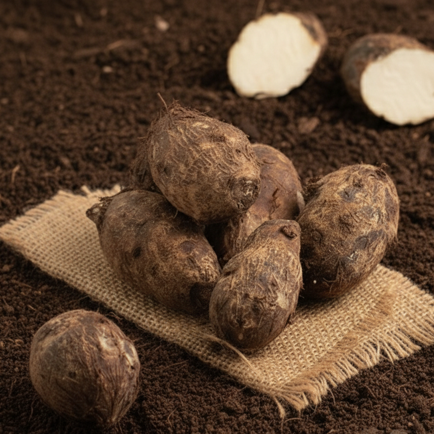 Organically Grown Colocasia (Arbi)