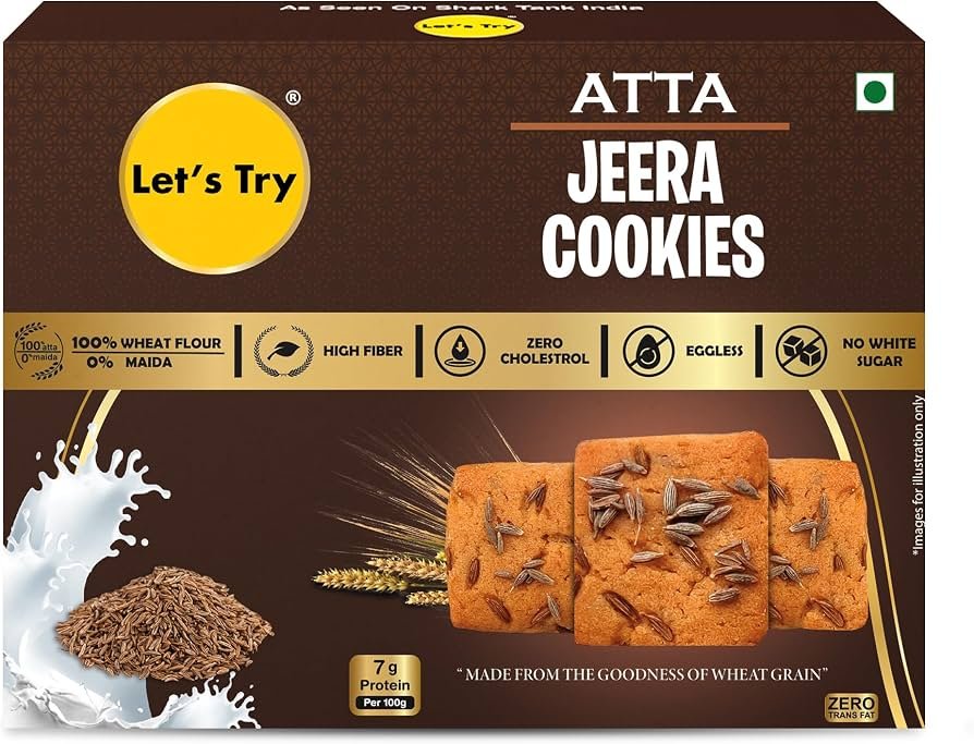 Let's Try Aata Jeera Cookies