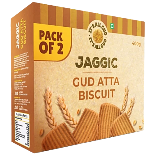 Jaggic Gud Atta Biscuit